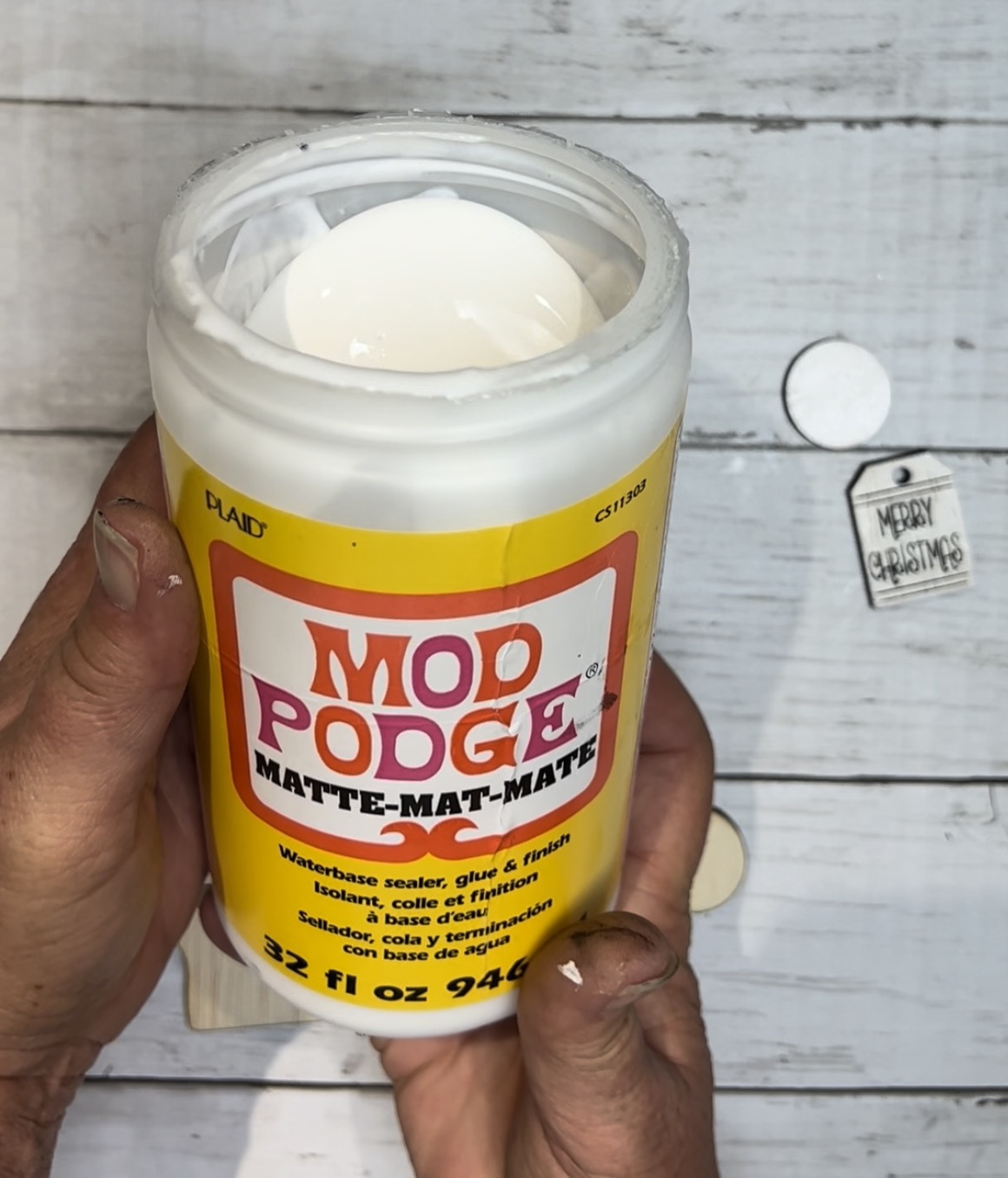  Mod Podge CS11303 Waterbase Sealer, Glue and Finish, 32 oz,  Matte